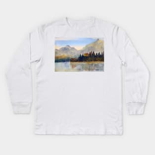 Lake Como 3 Kids Long Sleeve T-Shirt